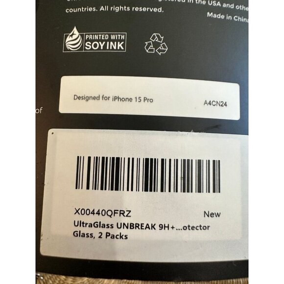 UltraGlass Screen Protector for iPhone 15 Pro – 2 Pack - Picture 6 of 7